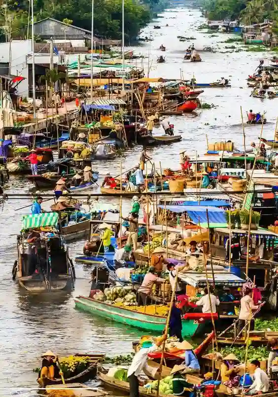 Cai Rang Floating Market Tour — Mekong Delta, Vietnam