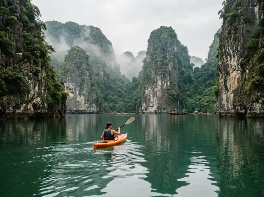 Lan Ha Bay kayak