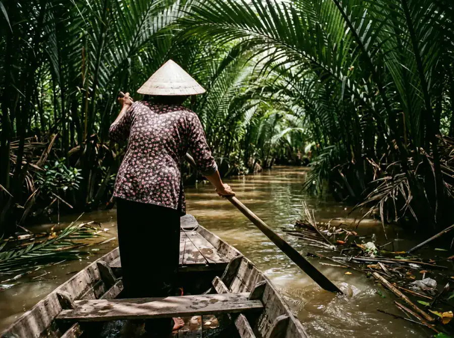 Mekong River Life — Mekong Delta, Vietnam