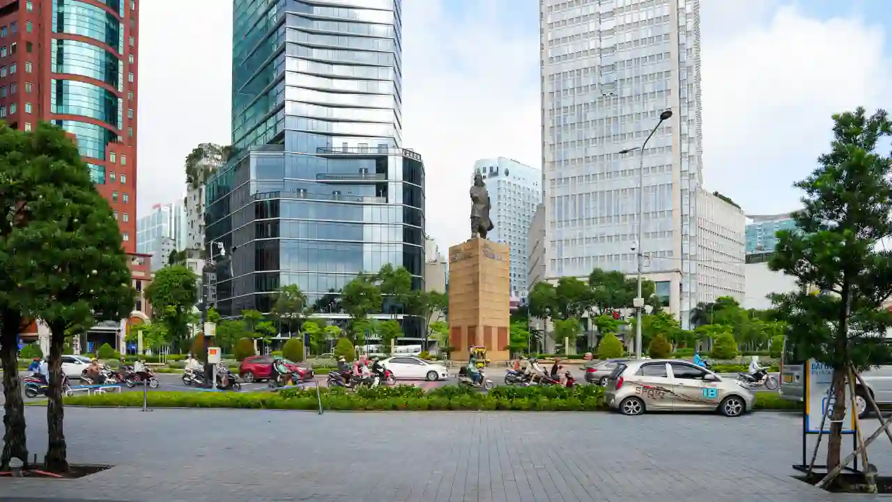 Bitexco Financial Tower modern architecture in Saigon